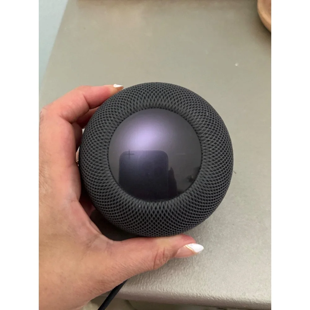 Apple HomePod mini Space Gray A2374 Smart Speaker Siri WiFi Bluetooth Tested